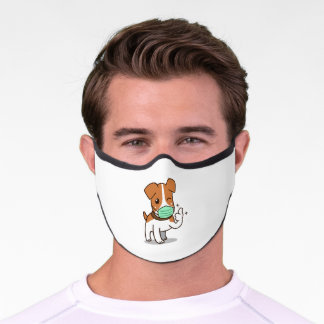 Mascarilla Premium personalizado de perro con máscara