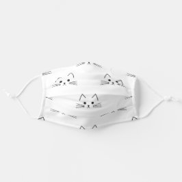 Mascarillas de gatos mullidos.