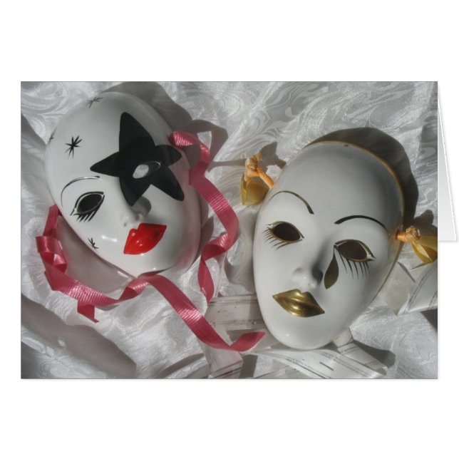 Mascarillas venecianas (Anverso (Horizontal))
