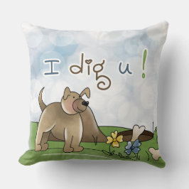 Mascota #2 Cojín decorativo 20" x 20"