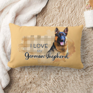 Mascota - almohada lumbar de 13" x 21"