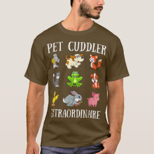 Mascota Camiseta Cuddler - Rana Fox de ratón Rana 