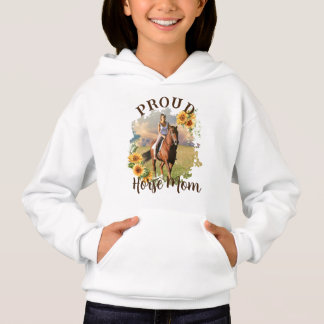 Mascota de caballo personalizado Foto Texto Acento