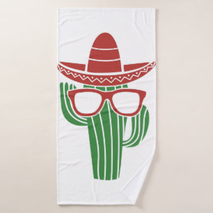 Mascota de cactus de Guay con gorra y gafas en