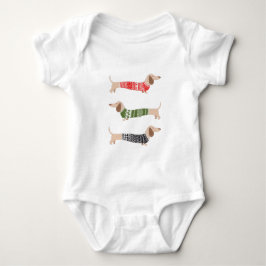 Mascota de Dachshund Navidades negros feos Sweater