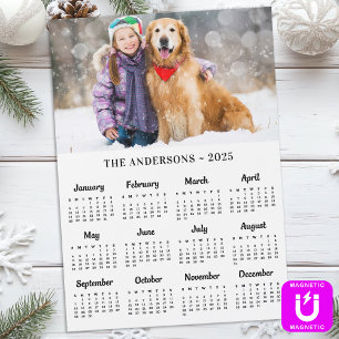 mascota de fotografía de 2025 imán calendario de p