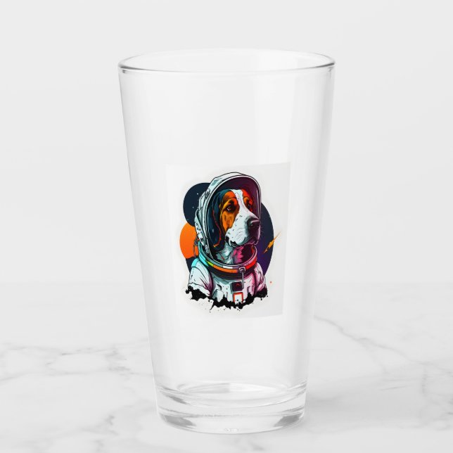 Mascota de perro del astronauta (Anverso)