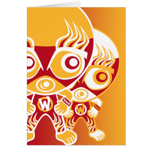 Mascota del luchador (Frente)