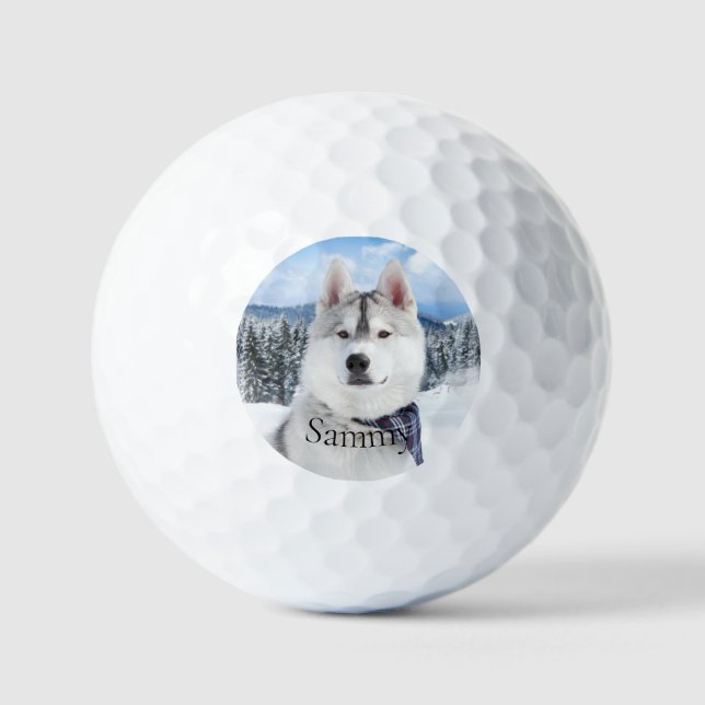 Mascota fotográfico Nombre Bolas de golf (Anverso)