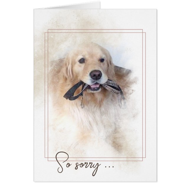 Mascota Loss Sympathy Golden Retriever (Frente)