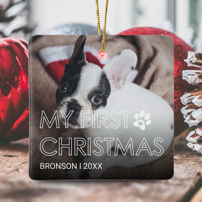Mascota Mi primer ornamento cerámico de Navidad (Subido por el creador)