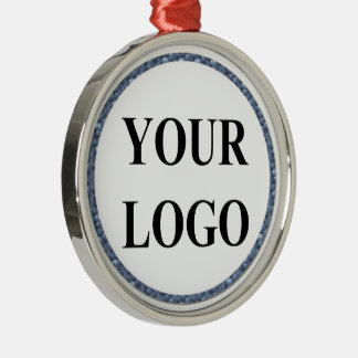 Mascota Ornamento de Navidad ADD LOGO Paw Arte Sim