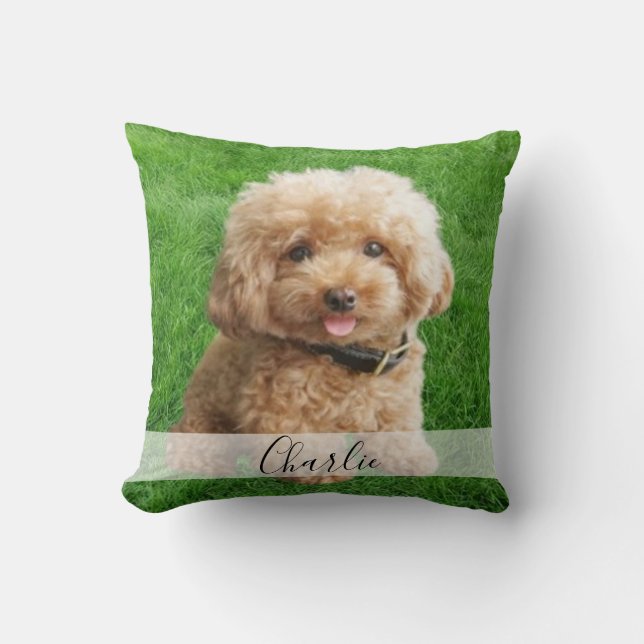 mascota personalizado de foto completa almohada |  (Anverso)