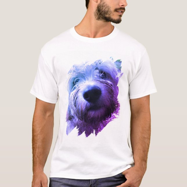 Mascota personalizado Foto Camiseta / Tu Foto Aquí (Anverso)