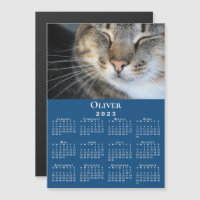 Mascota personalizado Nombre de foto 2023 Calendar