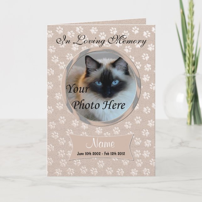 Mascota pierde perro o Invitación conmemorativa de (Anverso)