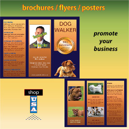 Mascota Sitter Dog Walker 🐾 Triple Folleto