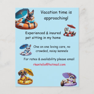 Mascota Sitting Flyer