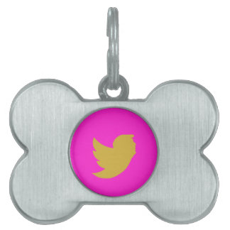 Mascotas Amuleto de placa para mascota enmarcado