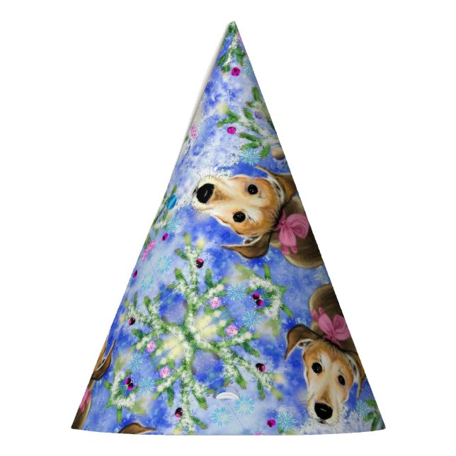 Mascotas de Navidades de perro malhumorado Gorra d (Izquierda)