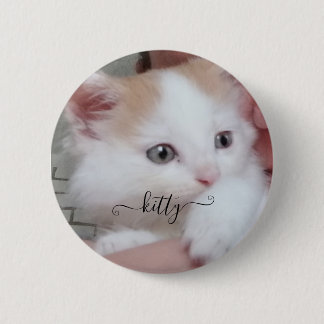 Mascotas lindas foto de personalidad Botón