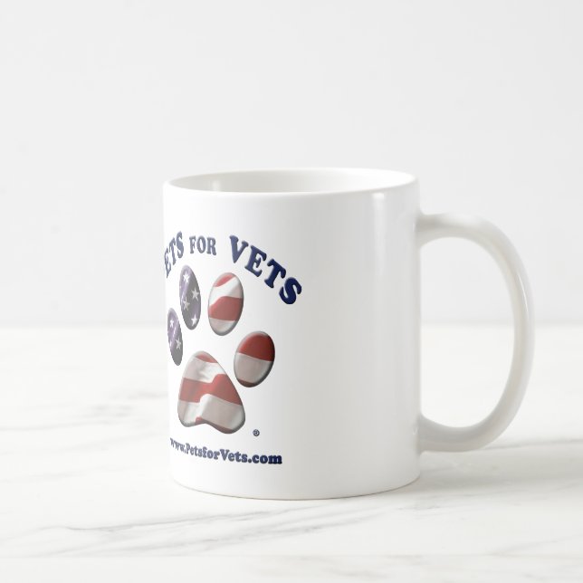Mascotas para la taza de los veterinarios (Derecha)