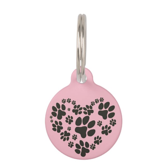 Mascotas Placa de identificación para el pequeño perro (Anverso)