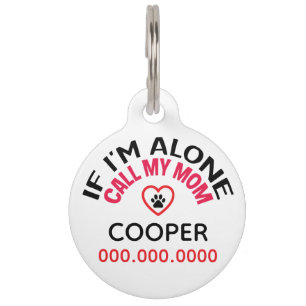 Mascotas Placa de identificación personalizada para mascota