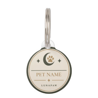 Mascotas Placa de identificación personalizada para mascota