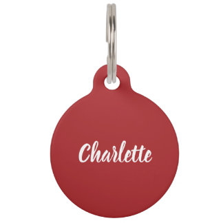Mascotas Placa Personalizada para Mascotas, Placa de Identi