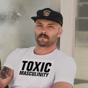 MASCULINIDAD TÓXICA, Camisetas divertidas de hombr