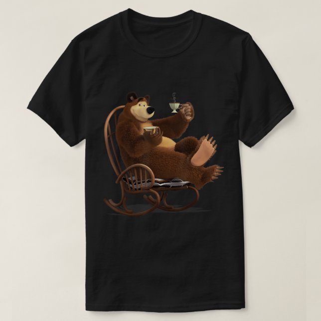 Masha y la camiseta de las cinco en punto (Diseño del anverso)