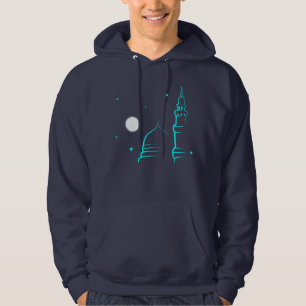 Masjid an-Nabi Minimalista y Sudadera con Capucha