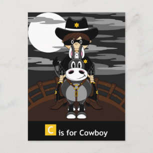 Masked Bad Cowboy y la postal de caballos