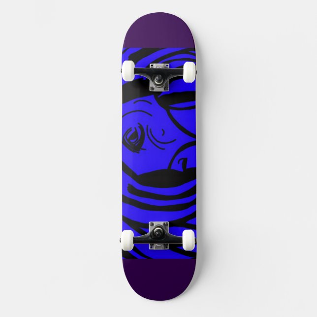 Masked Man Skateboard (Anverso)