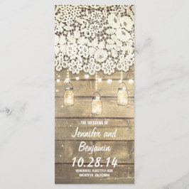 Mason Jar String ilumina programas de matrimonio r