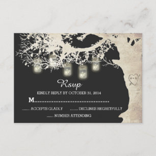 Mason Jar String Lights Tree Vintage Gray RSVP