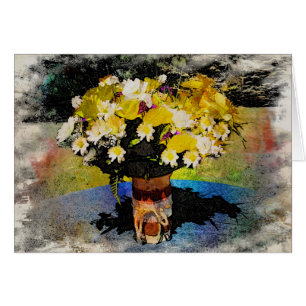 Mason Jar Summer Floral Bouquet en todas las ocasi