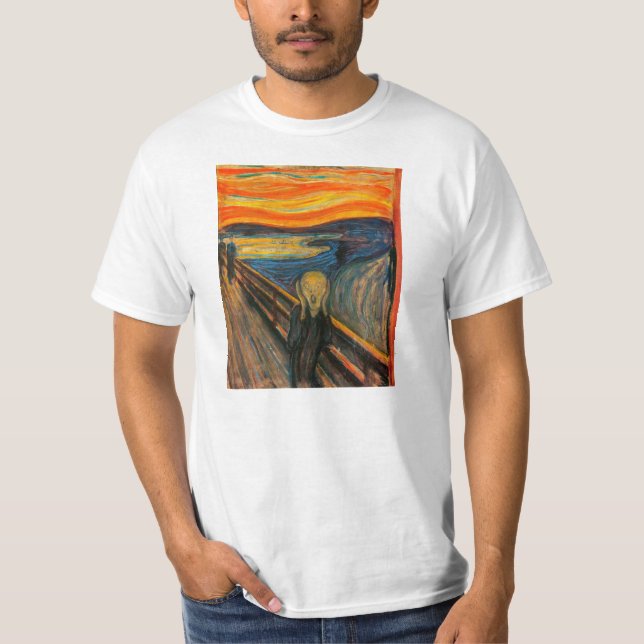 Masque la camiseta del grito (Anverso)