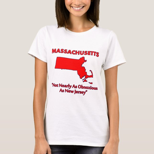 Massachusetts - No tan odioso como Nueva Jersey (Anverso)