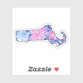 Massachusetts - Pegatina de verano - Inspiración d