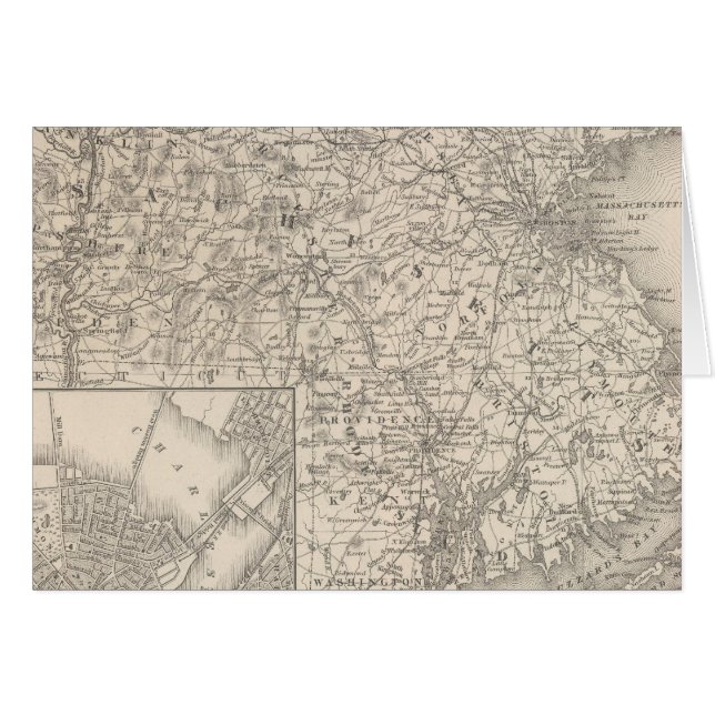 Massachusetts y Rhode Island (Anverso (Horizontal))