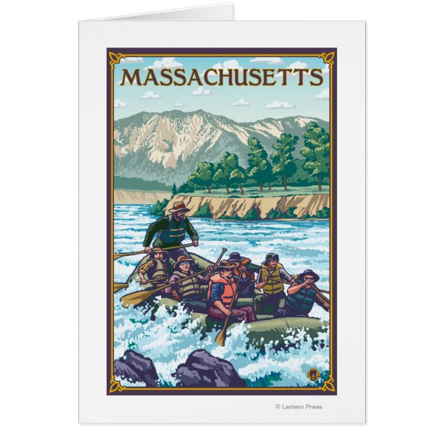 MassachusettsRiver Rafting Scene (Frente)