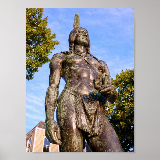 Massasoit, Plymouth, Massachusetts - impresión (Frente)
