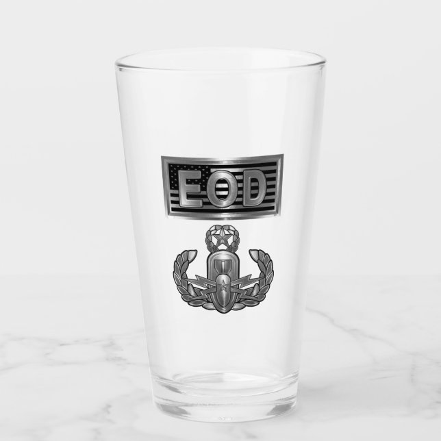 "Master Blaster" EOD Badge con bandera (Anverso)