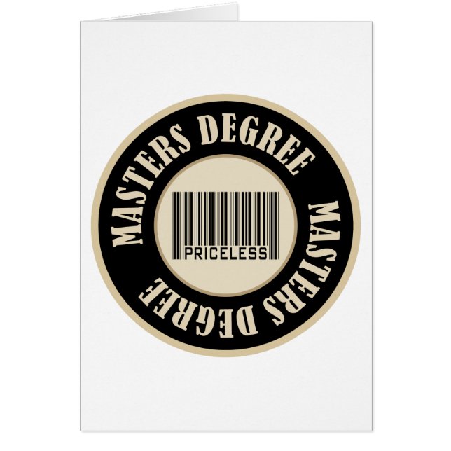 Masters inestimable (Frente)