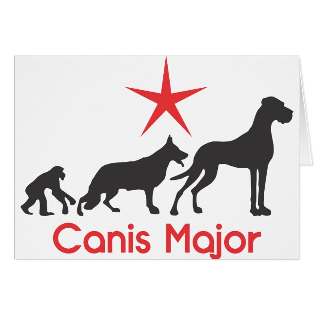 Mastiff Canis Major (Anverso (Horizontal))