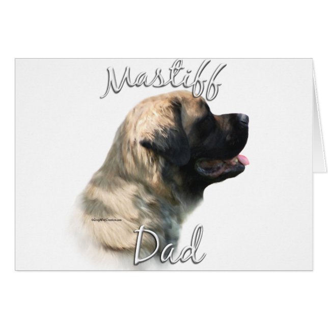 Mastiff (esponjoso) Papá 2 (Anverso (Horizontal))