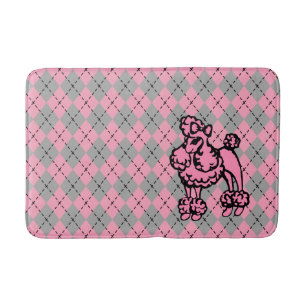 Mat de baño de alfombra de baño de pepino rosado r