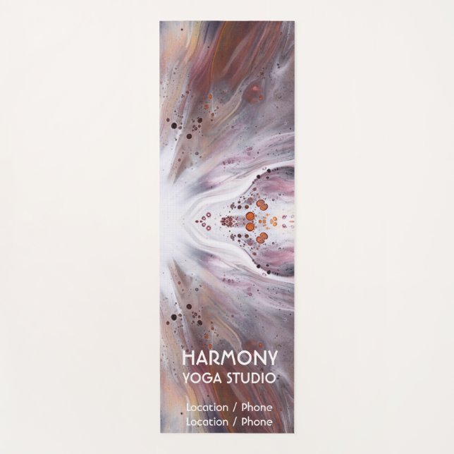 MAT DE EJERCICIO DE ESTUDIO DE YOGA (Anverso)